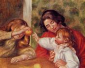 皮埃尔 奥古斯特 雷诺阿 : Gabrielle, Jean and a Little Girl